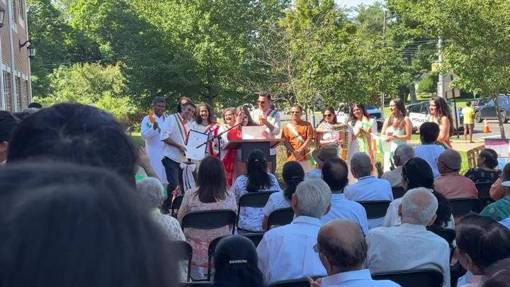 Thumbnail image for Indian Independence Flag Raising